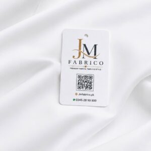 Premium White Soft Cotton By JM Fabrico
