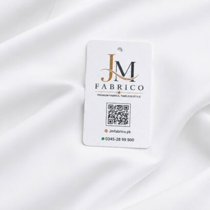 Premium White Soft Cotton By JM Fabrico