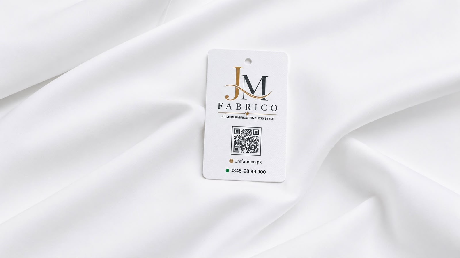 Premium White Soft Cotton By JM Fabrico