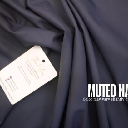 Muted Navy By JM Fabrico