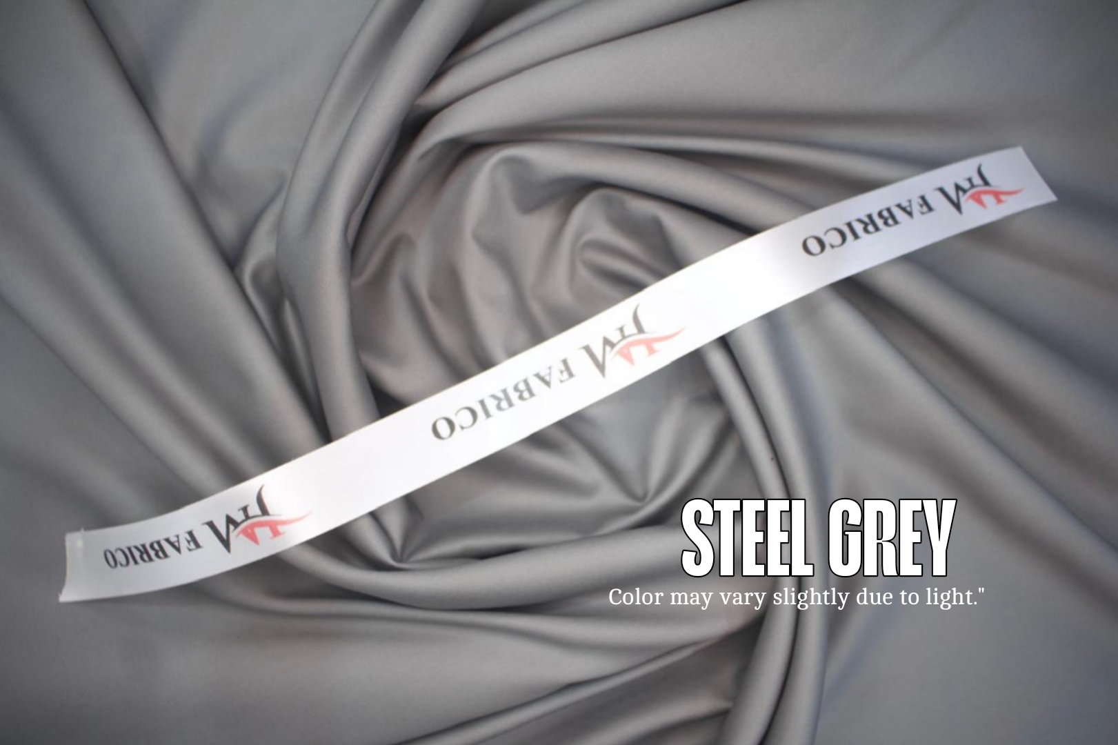 Steel Grey By JM Fabrico