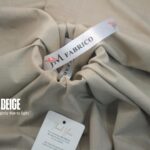 Light Beige Checked Washing Wear By JM Fabrico