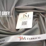 Light Grey Checked Washing Wear By JM Fabrico