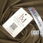 Light Brown Checked Washing Wear By JM Fabrico