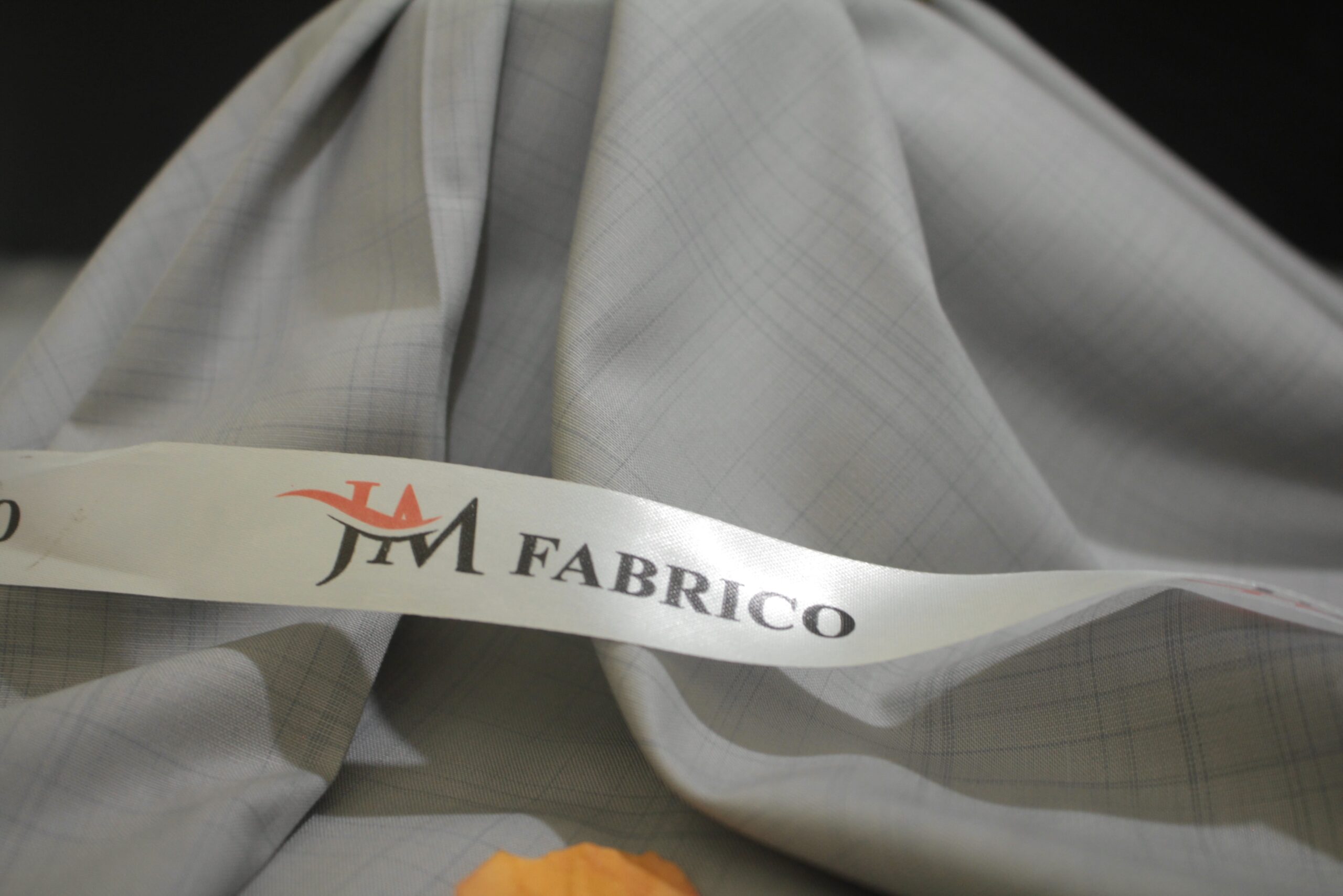 Light Ash Grey Checked Washing Wear By JM Fabrico
