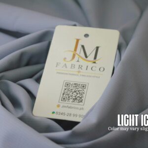 Light Ice Blue Striped / Line Washing Wear By JM Fabrico