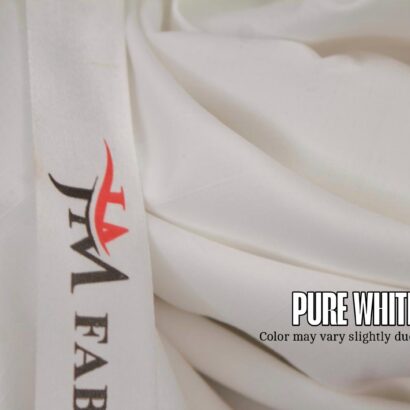 Pure White Striped / Line Washing Wear By JM Fabrico