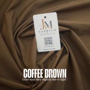 Coffee Brown Striped / Line Washing Wear By JM Fabrico