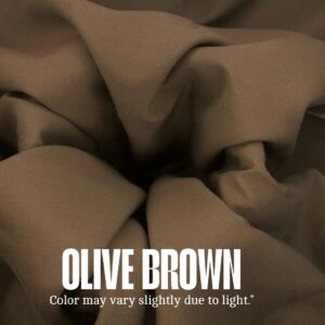 Olive Brown Casual Washing Wear By JM Fabrico