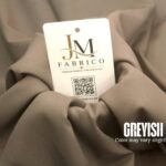 Greyish Beige Casual Washing Wear By JM Fabrico