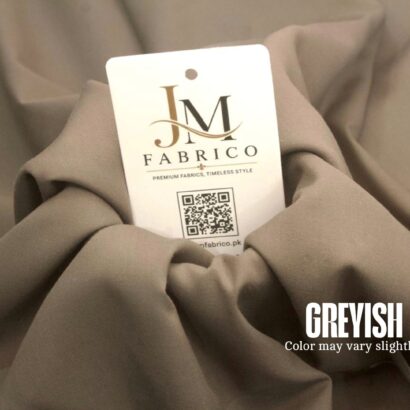 Greyish Beige Casual Washing Wear By JM Fabrico