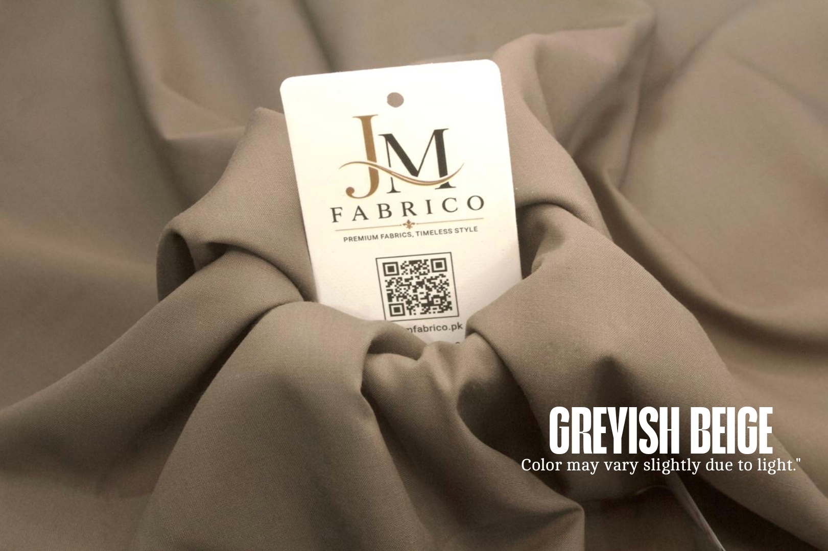 Greyish Beige Casual Washing Wear By JM Fabrico Greyish Beige Casual Washing Wear By JM Fabrico