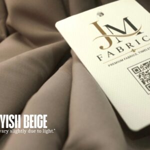 Greyish Beige Casual Washing Wear By JM Fabrico