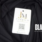 Texture Black Striped / Line Washing Wear By JM Fabrico