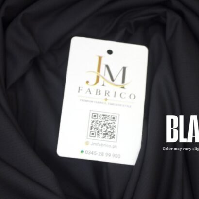 Texture Black Striped / Line Washing Wear By JM Fabrico