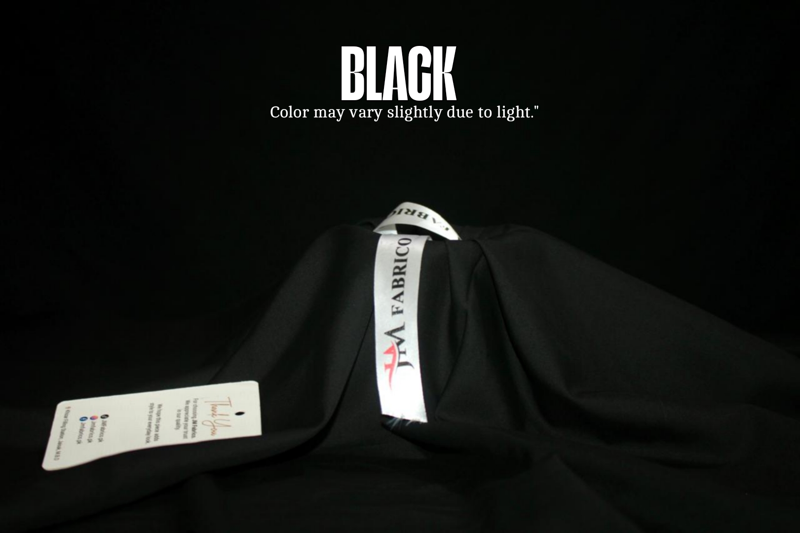 Special Black Premium Washing & Wear By JM Fabrico