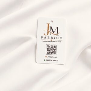 Off White Cotton By JM Fabrico