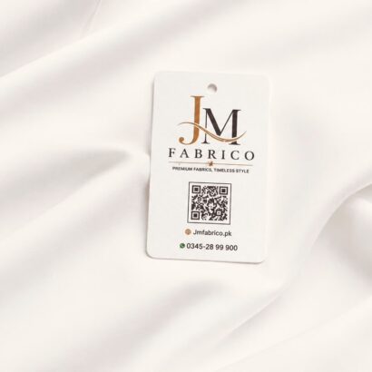 Off White Cotton By JM Fabrico